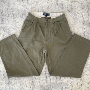 Ralph Lauren Men's Olive Green Khaki Chinos